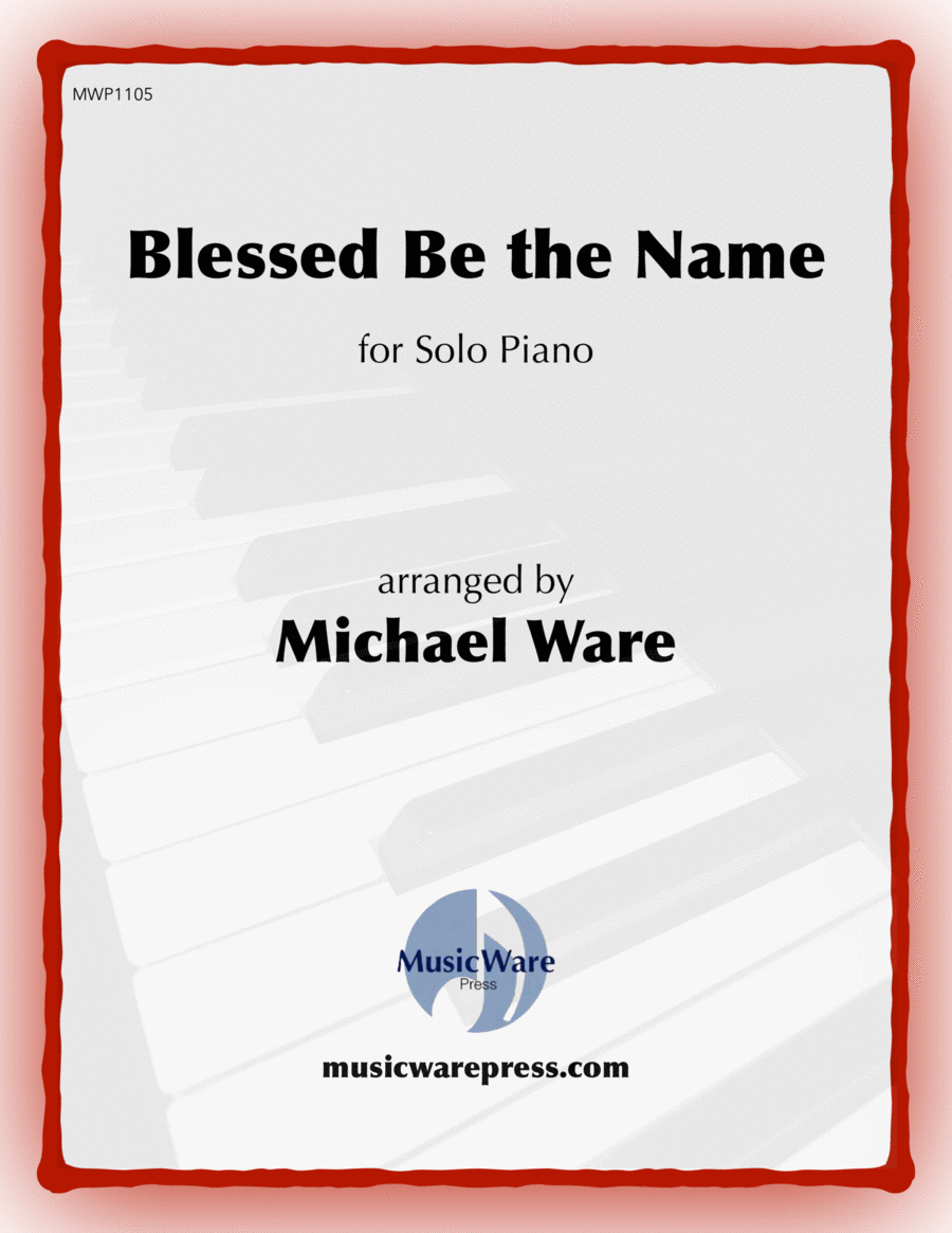 Blessed Be the Name (Solo Piano) Piano Solo scores gallery preview page 1