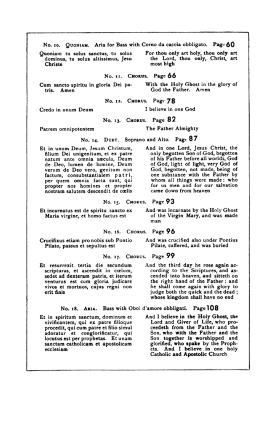 Mass in B Minor 4-Part scores gallery preview page 5