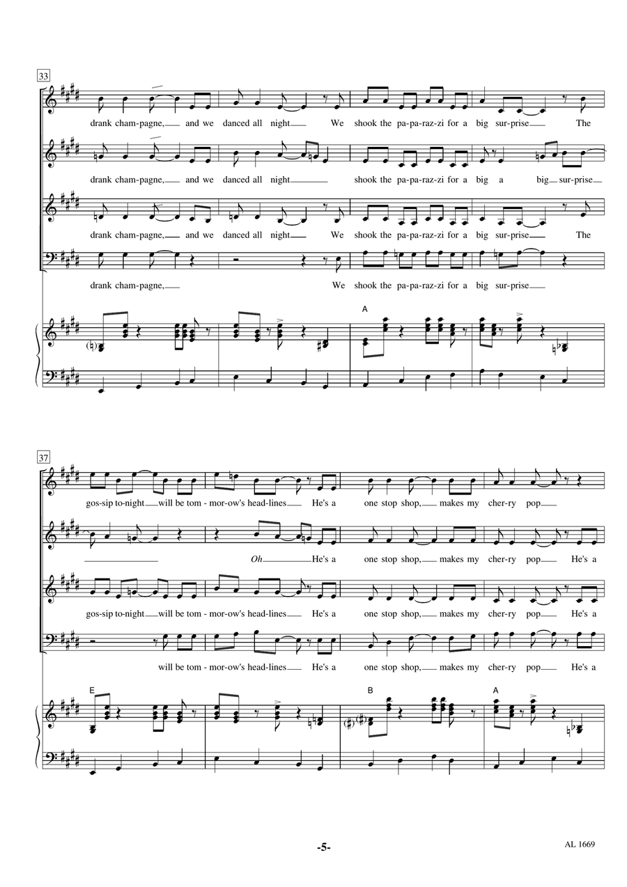 Candyman 3-Part scores gallery preview page 5