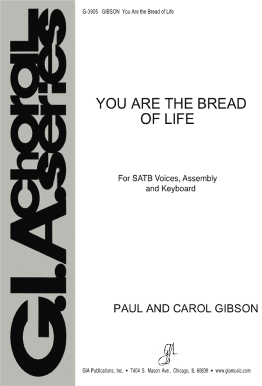 You Are the Bread of Life 4-Part scores gallery preview page 1