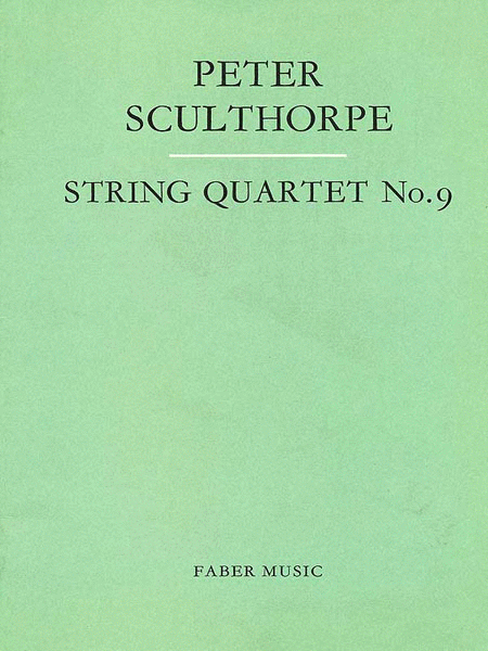 String Quartet No. 9 - Score