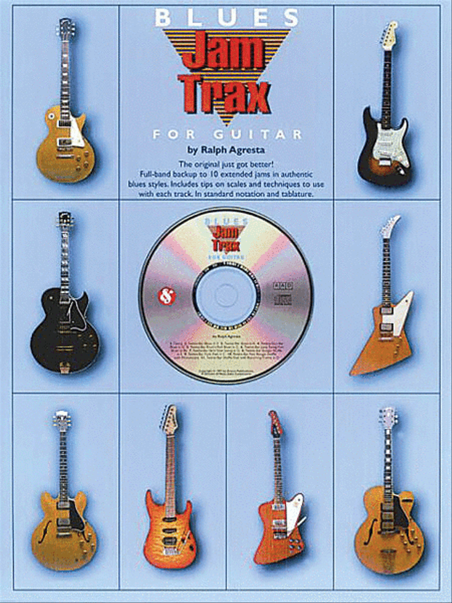 Jam Trax: Blues Electric Guitar scores gallery preview page 1