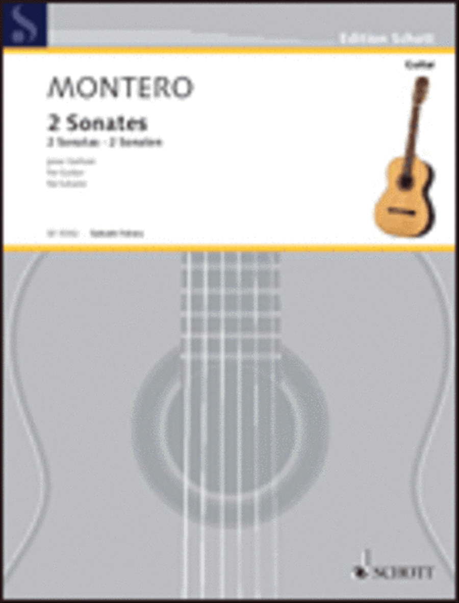 Guitar Sonatas, 2, 1 And 4 Classical Guitar scores gallery preview page 1
