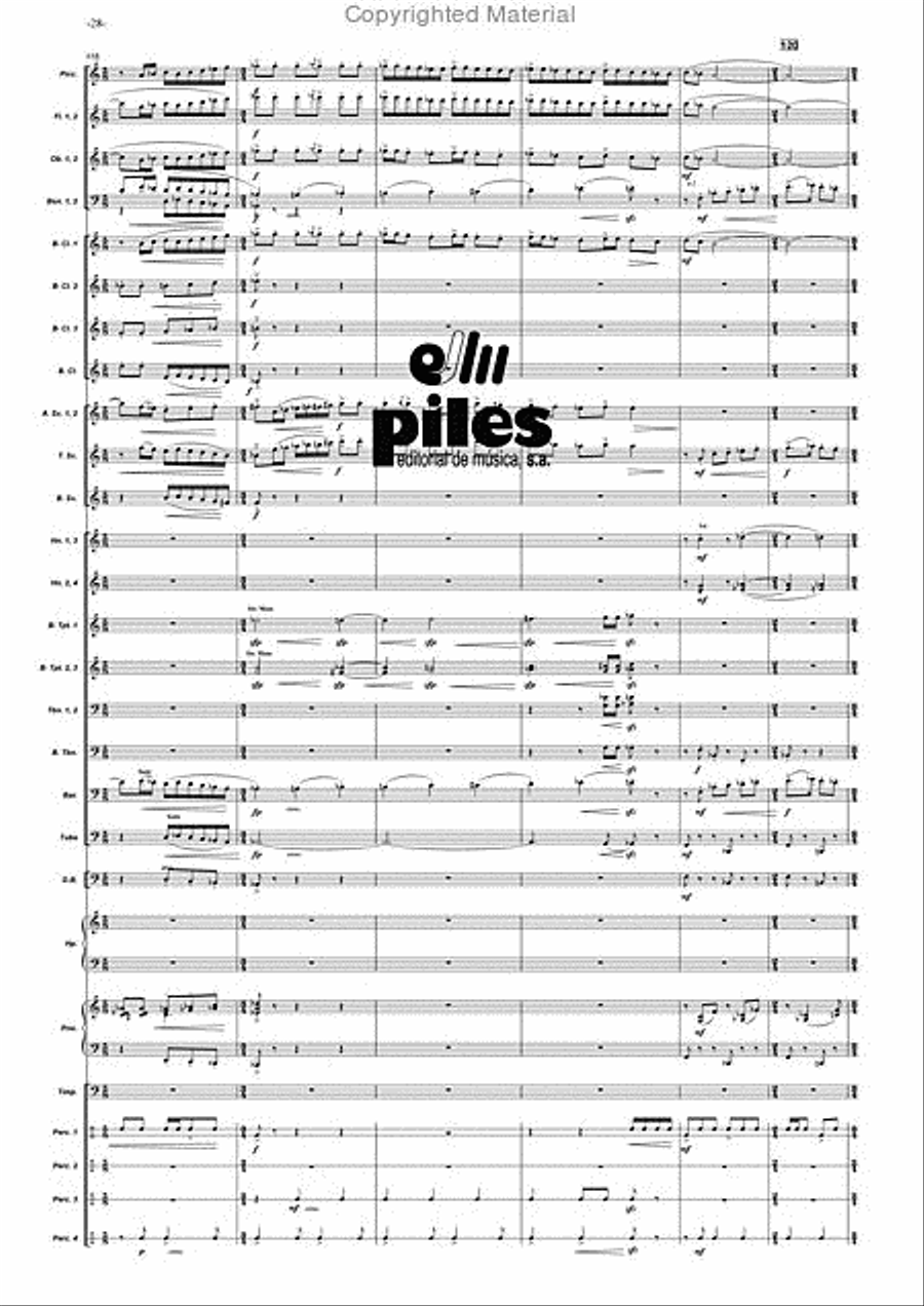 Duende Duende Concert Band scores gallery preview page 29