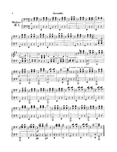 Lehar The Merry Widow Waltz, for piano duet(1 piano, 4 hands), PL801