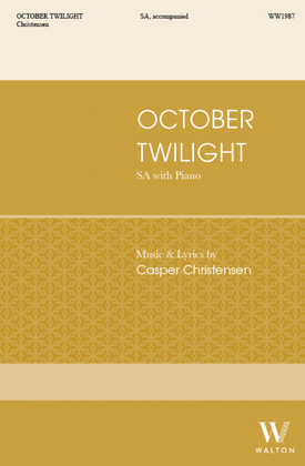 Book cover for October Twilight