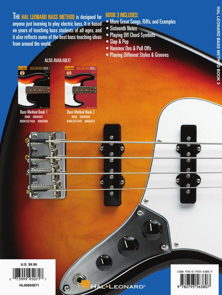 Hal Leonard Bass Method Book 3 – 2nd Edition