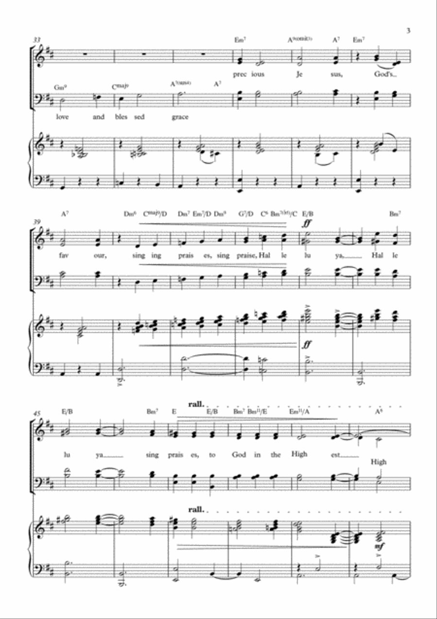 The Gift 4-Part scores gallery preview page 3