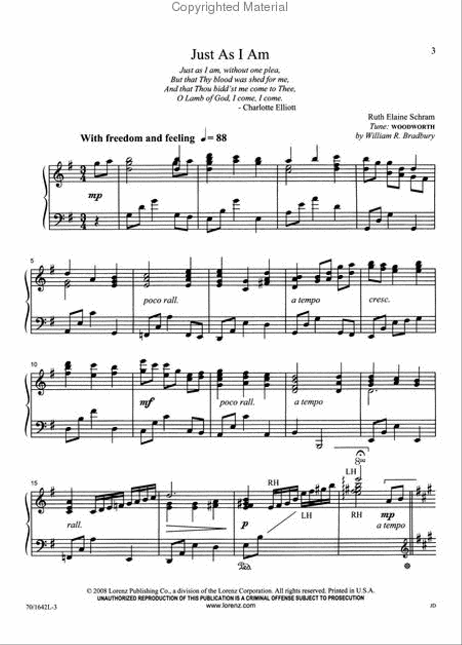 Prayludes for Spring Piano Solo scores gallery preview page 2