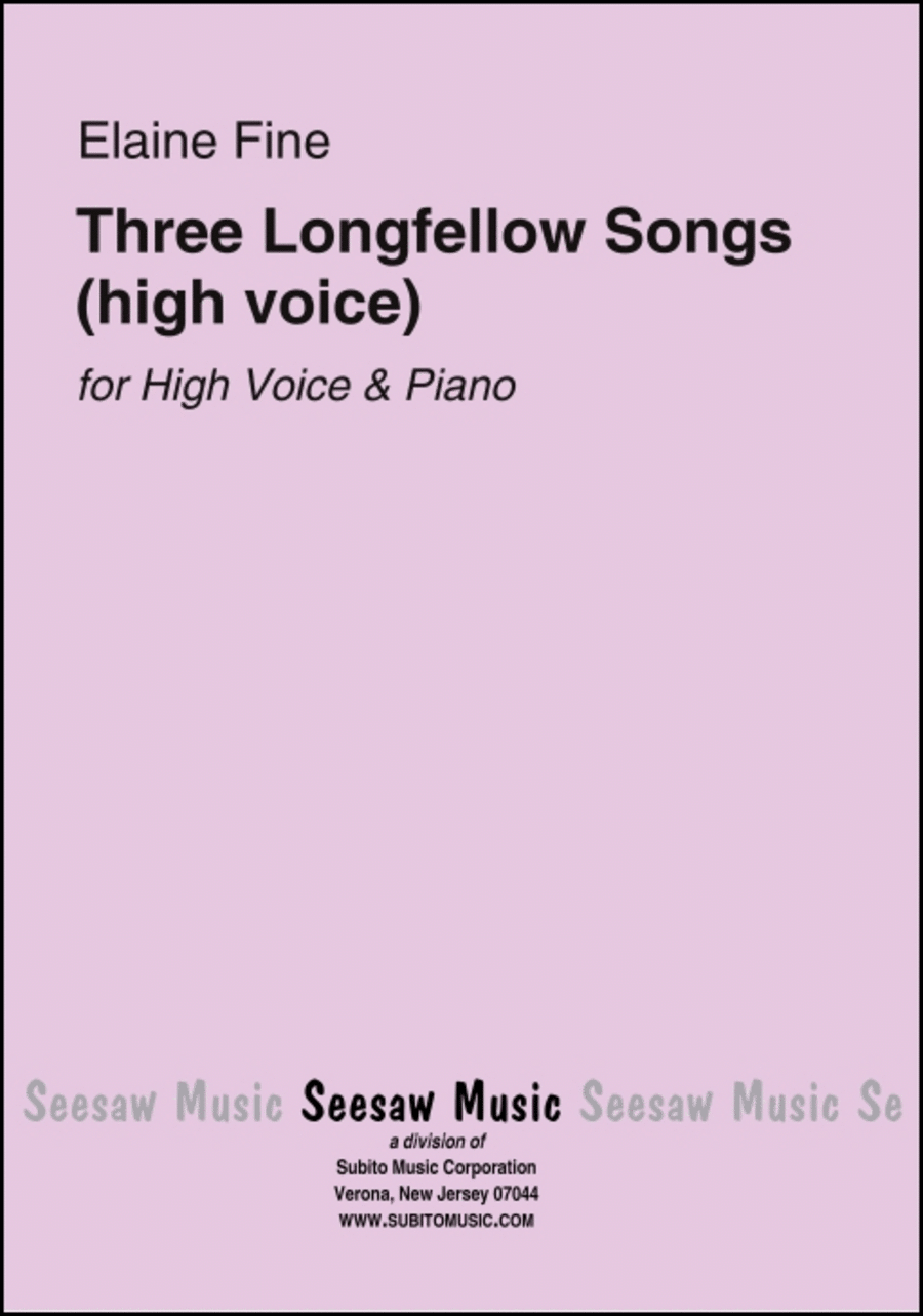 Three Longfellow Songs