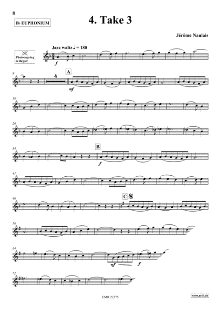 Play With Your Band Volume 4 Euphonium scores gallery preview page 6