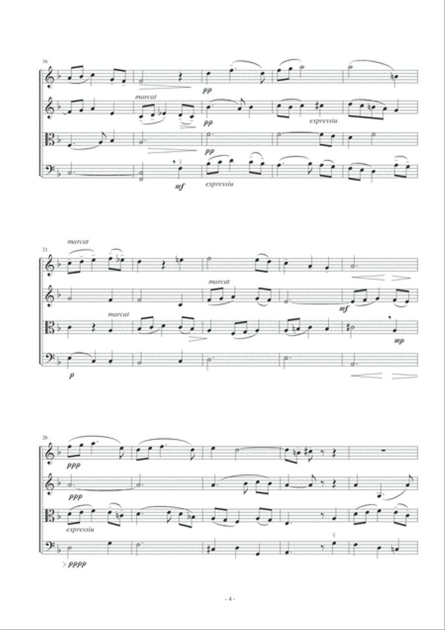 Lent expressiu String Orchestra scores gallery preview page 6