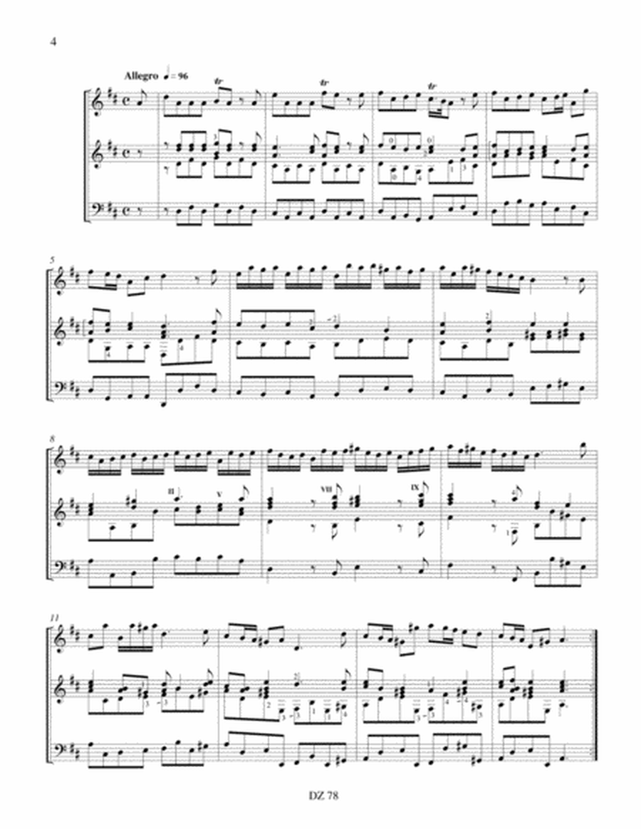 Sonate, opus 1, no 11
