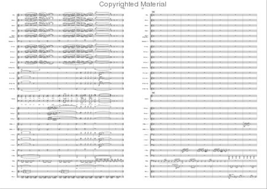 Brabantia Aeterna Concert Band scores gallery preview page 16