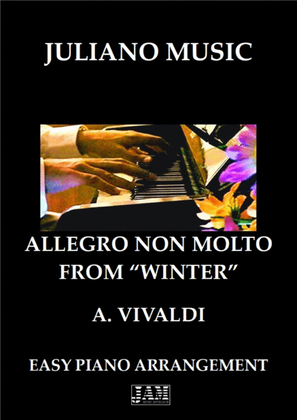 ALLEGRO NON MOLTO FROM "WINTER" (EASY PIANO) - A. VIVALDI