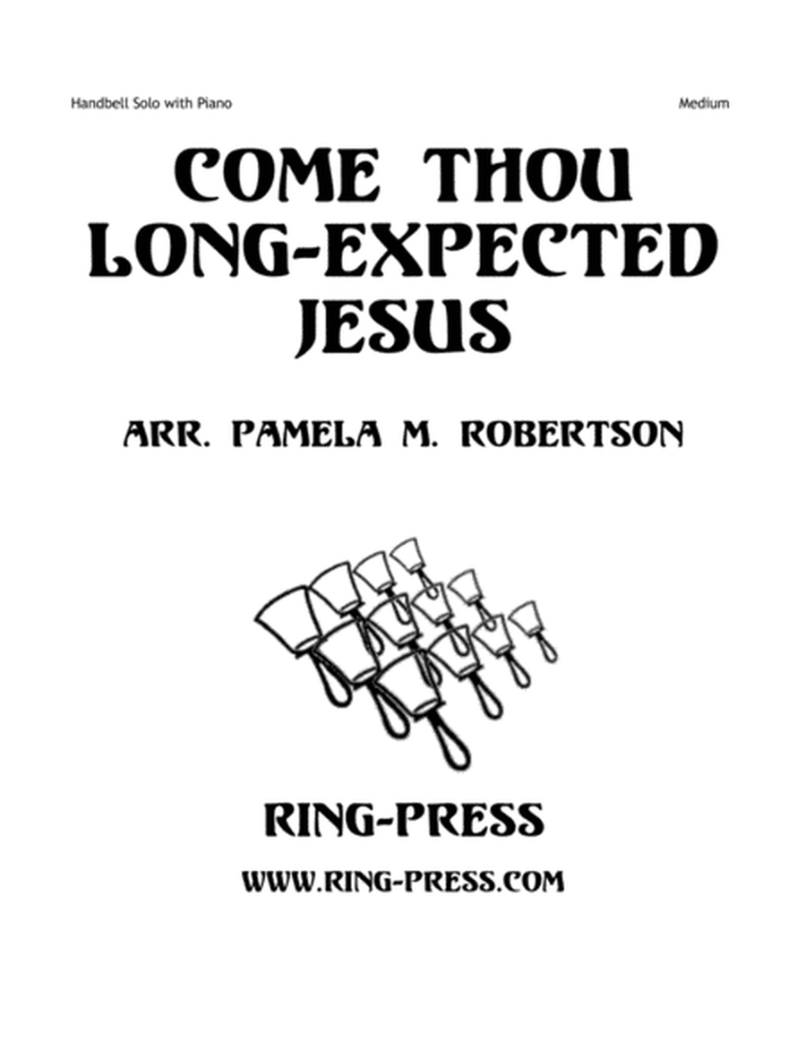 Come Thou Long-Expected Jesus - Handbell Solo and Piano image number null