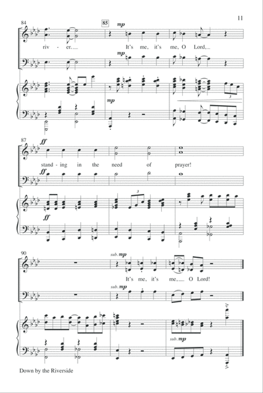 Gospel Great 3-Part scores gallery preview page 13