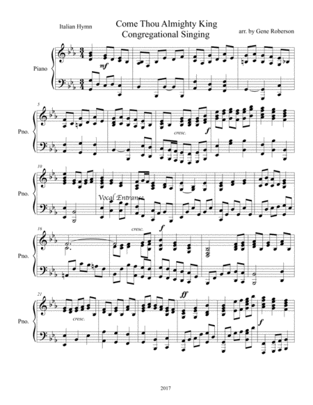 Piano Hymn Accompaniments Vol 1