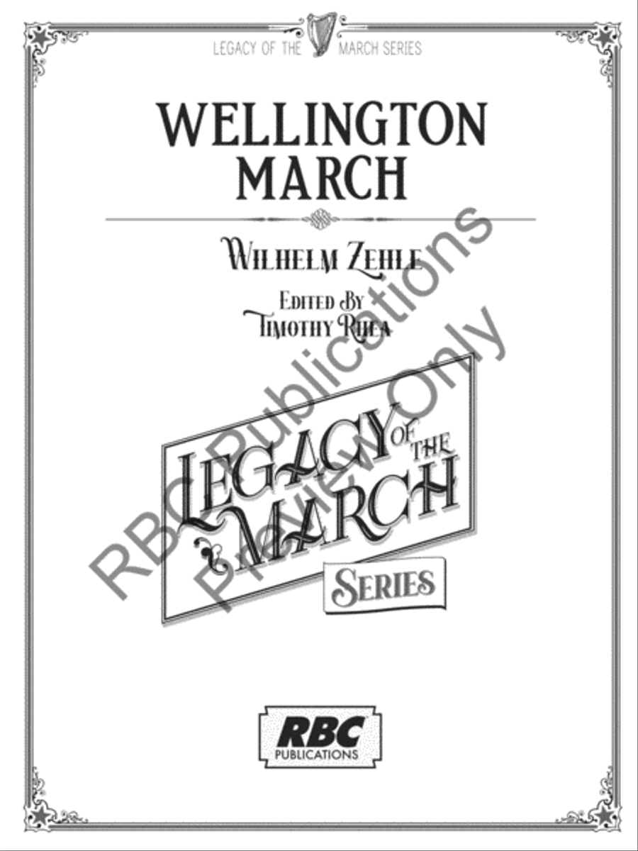 Wellington March Concert Band scores gallery preview page 2
