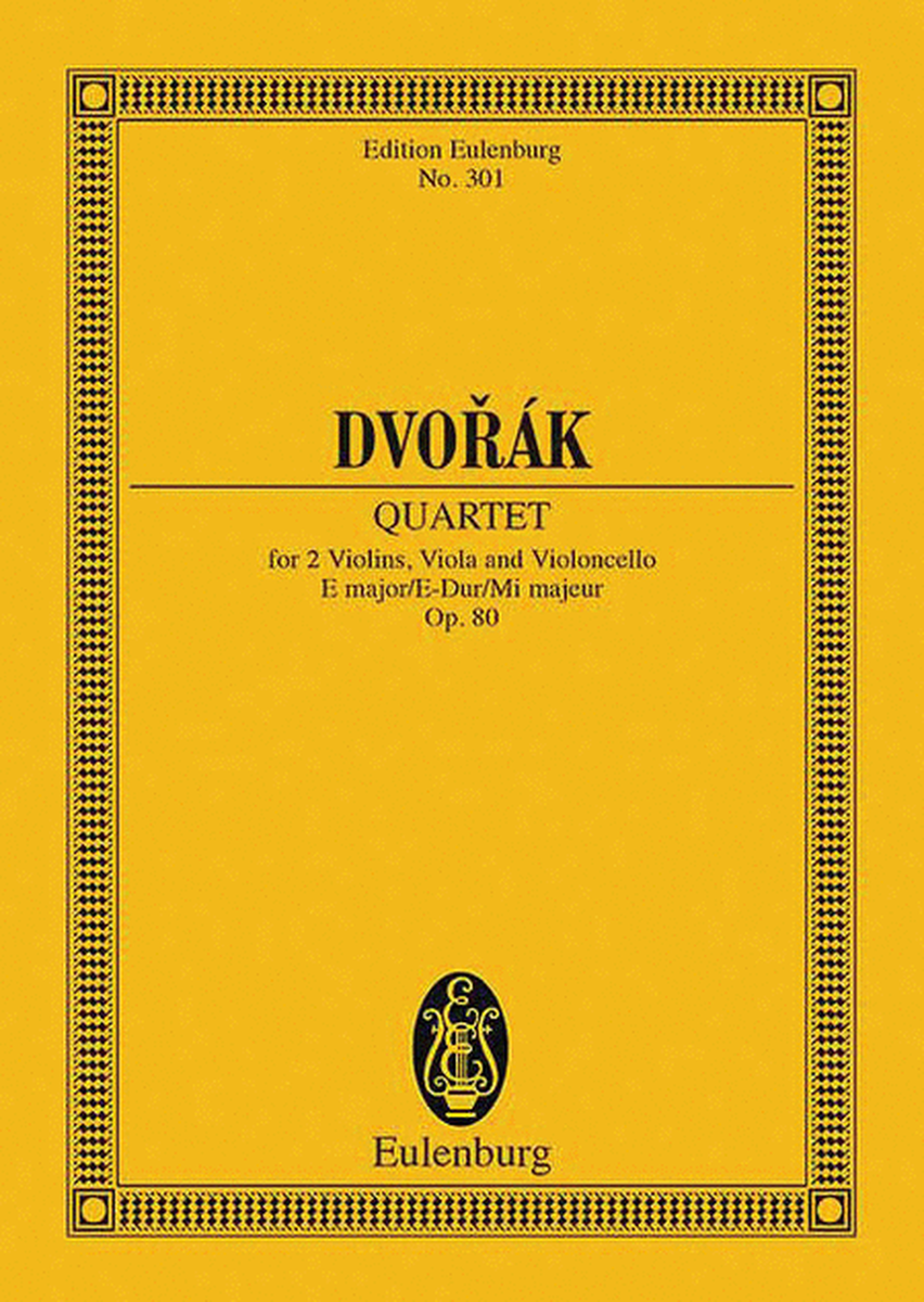 String Quartet in E Major, Op. 80