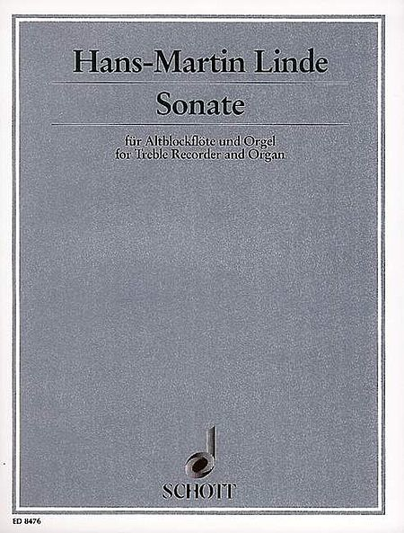 Sonata for Treble Recorder and Organ