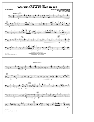 Book cover for You've Got a Friend in Me (from Toy Story 2) (arr. Paul Murtha) - 2nd Trombone