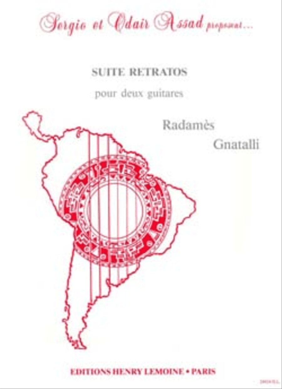 Suite Retratos Acoustic Guitar scores gallery preview page 1