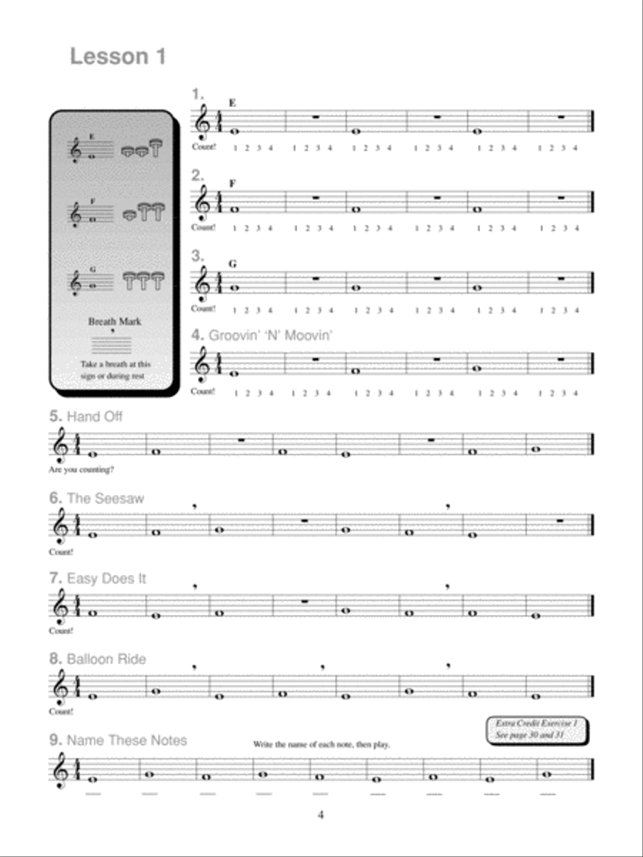 Belwin 21st Century Band Method, Level 1 Concert Band Methods scores gallery preview page 3