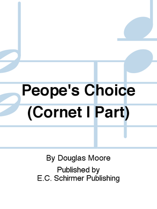 People's Choice (Cornet I Part)