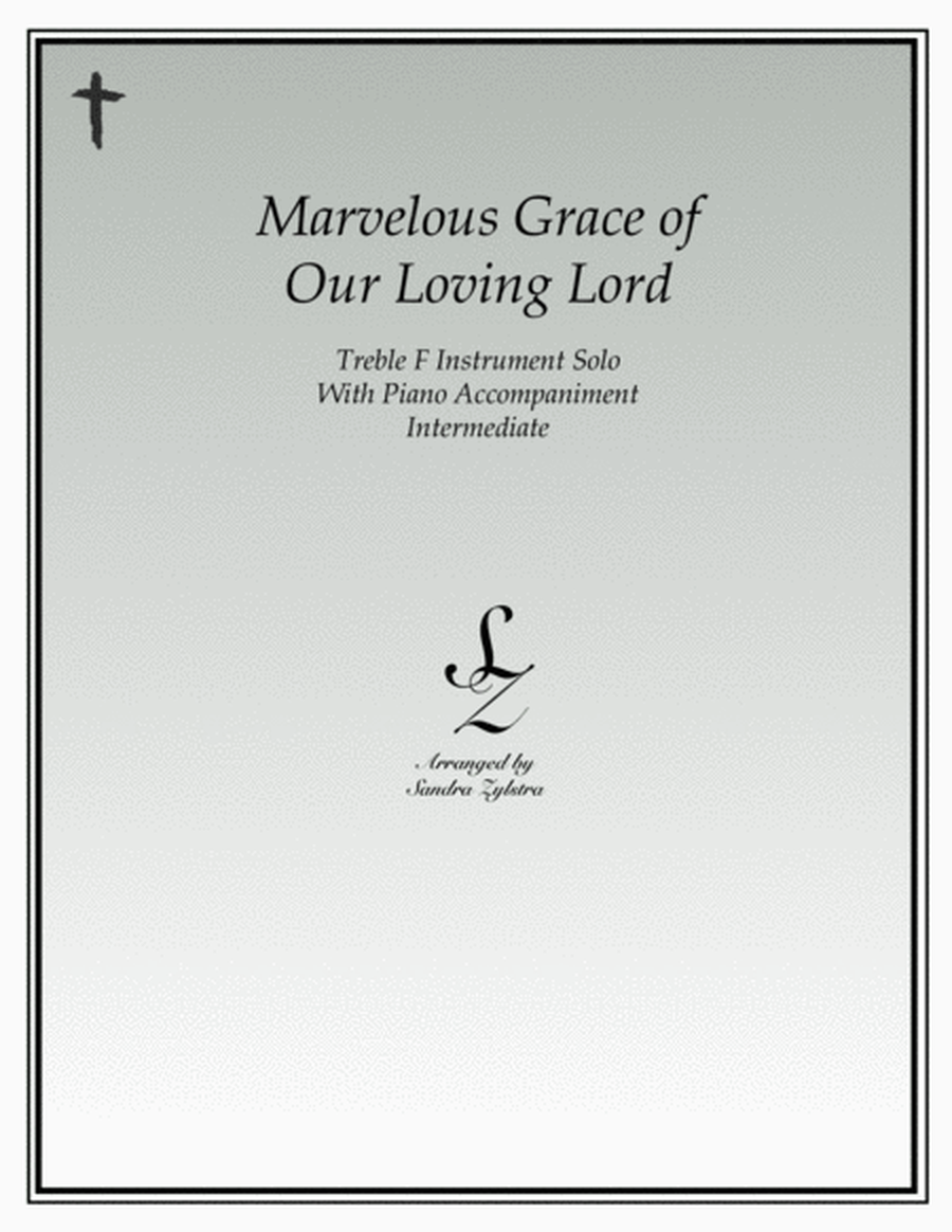 Marvelous Grace of Our Loving Lord (treble F instrument solo) image number null