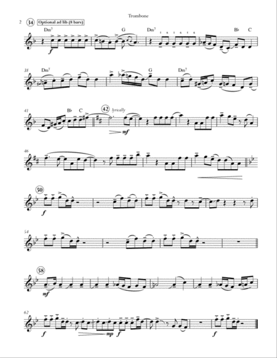 I Can't Go For That Piano scores gallery preview page 3
