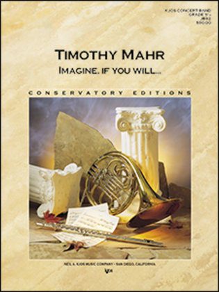 Book cover for Imagine, If You Will... - Score