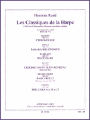 Book cover for Les Classiques de la Harpe - Recueil No. 2