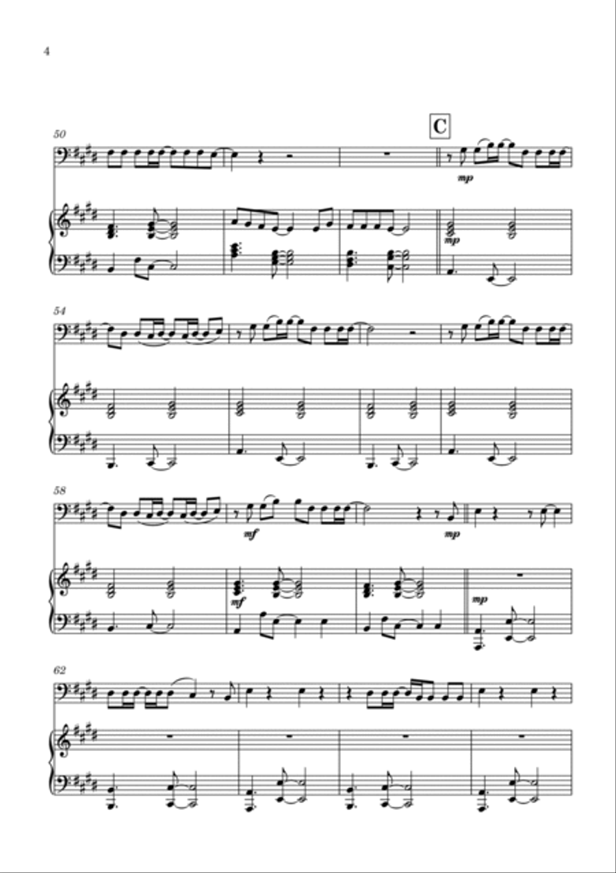 Anti-hero Piano scores gallery preview page 4