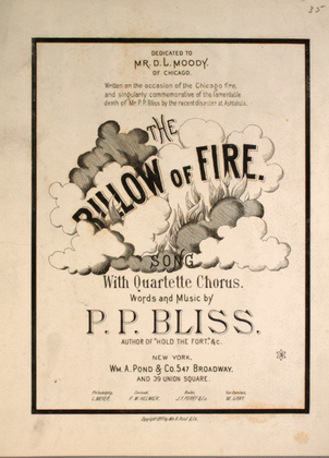 The Billow of Fire. Song. With Quartette Chorus