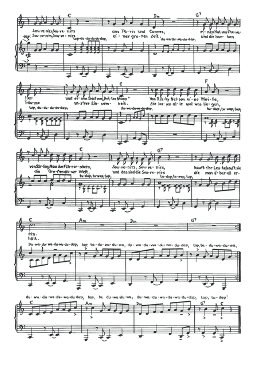Souvenirs Souvenirs Voice scores gallery preview page 4