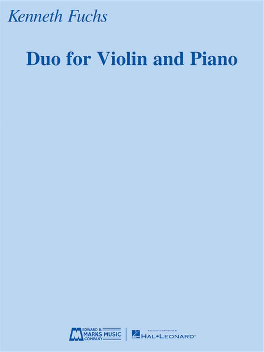Duo for Violin and Piano Violin Solo scores gallery preview page 1