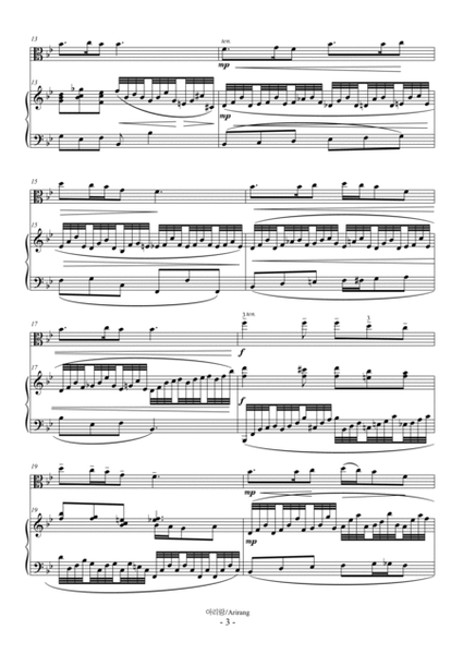 Arirang (For Viola and Piano) image number null