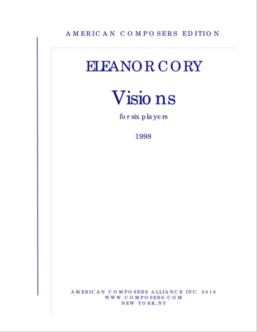 [Cory] Visions Small Ensemble scores gallery preview page 1