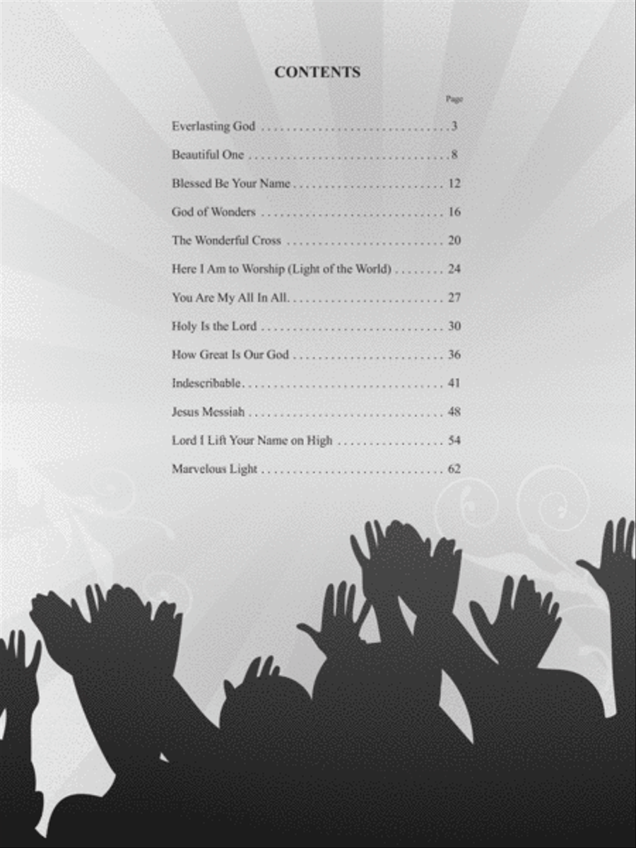 Top Praise & Worship Instrumental Solos for Strings String Orchestra scores gallery preview page 2