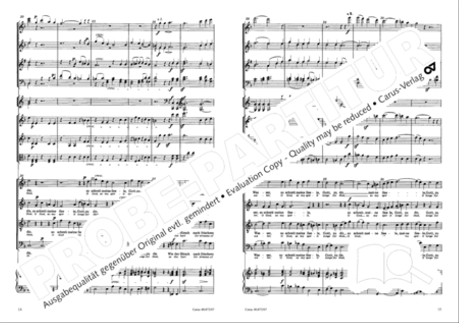 Psalm 42 4-Part scores gallery preview page 9