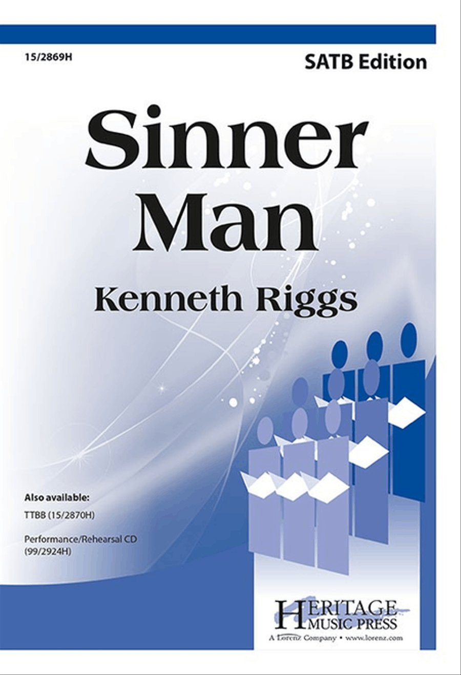 Sinner Man 4-Part scores gallery preview page 1