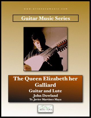 Book cover for The Queen Elizabeth her Galliard - Guitar