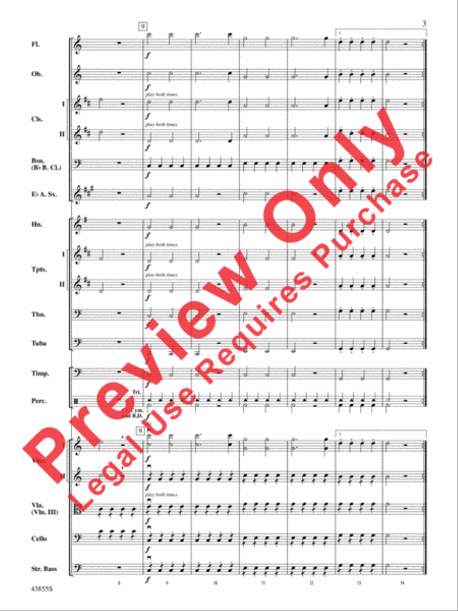 The Abduction from the Seraglio Full Orchestra scores gallery preview page 4
