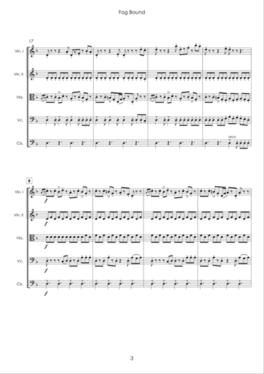 Fog Bound Cello scores gallery preview page 3