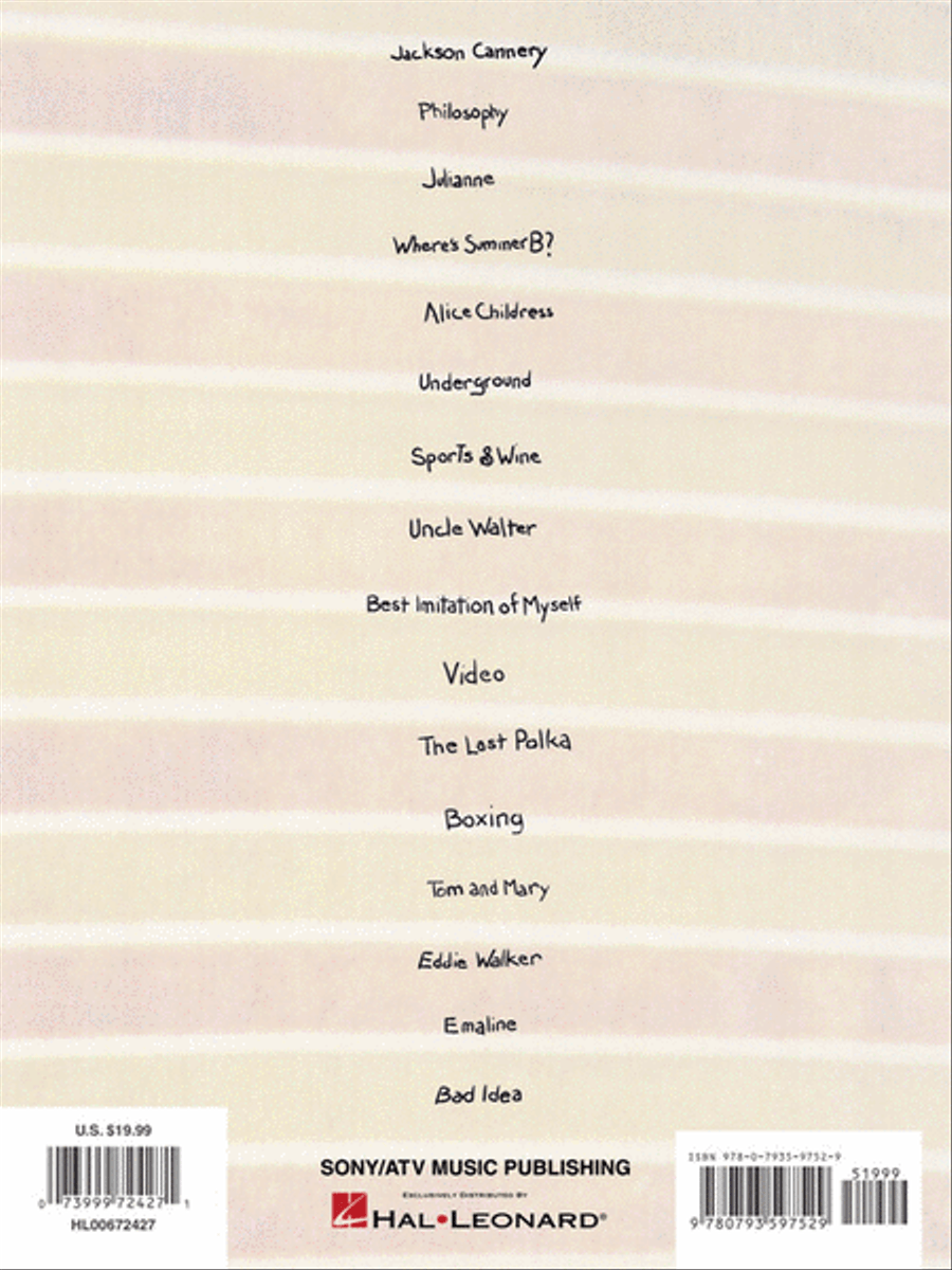 Ben Folds Five and Selections from Naked Baby Photos Electric Guitar scores gallery preview page 7
