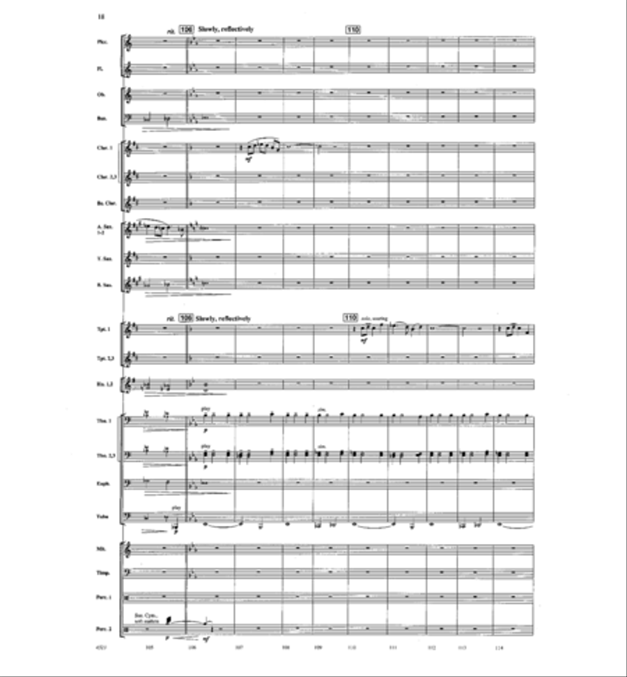 Skyscapes Skyscapes Concert Band scores gallery preview page 18