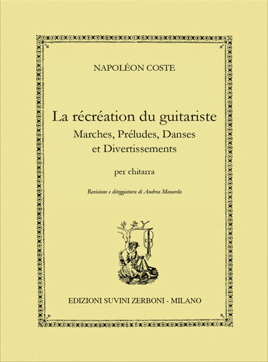 La Récréation du guitariste Classical Guitar scores gallery preview page 1