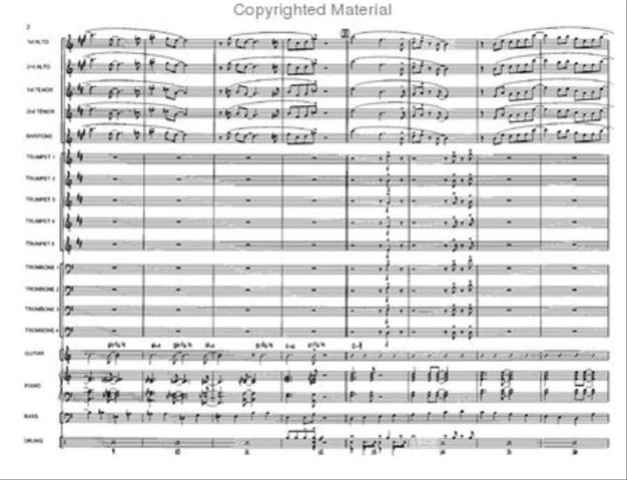 Northern Encounter Jazz Ensemble scores gallery preview page 3