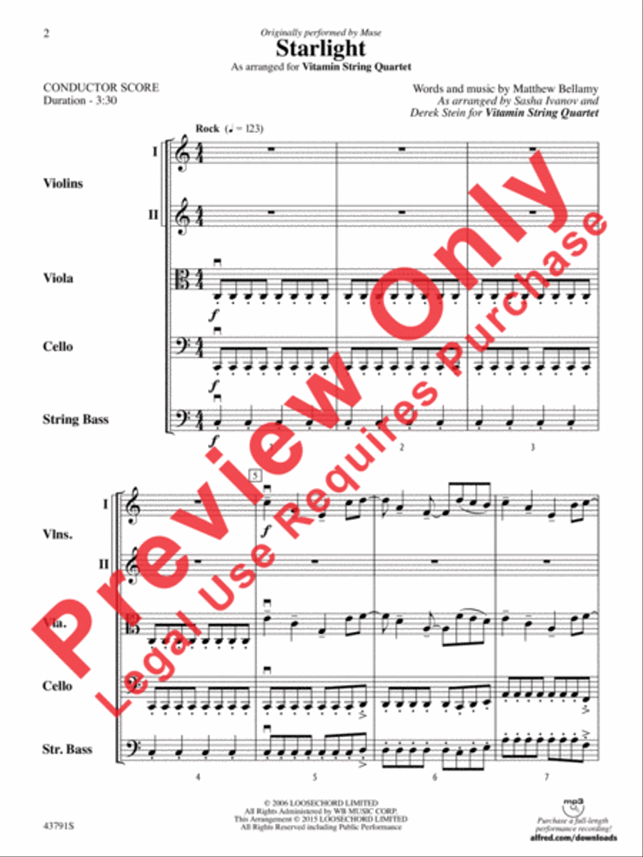 Starlight String Orchestra scores gallery preview page 19